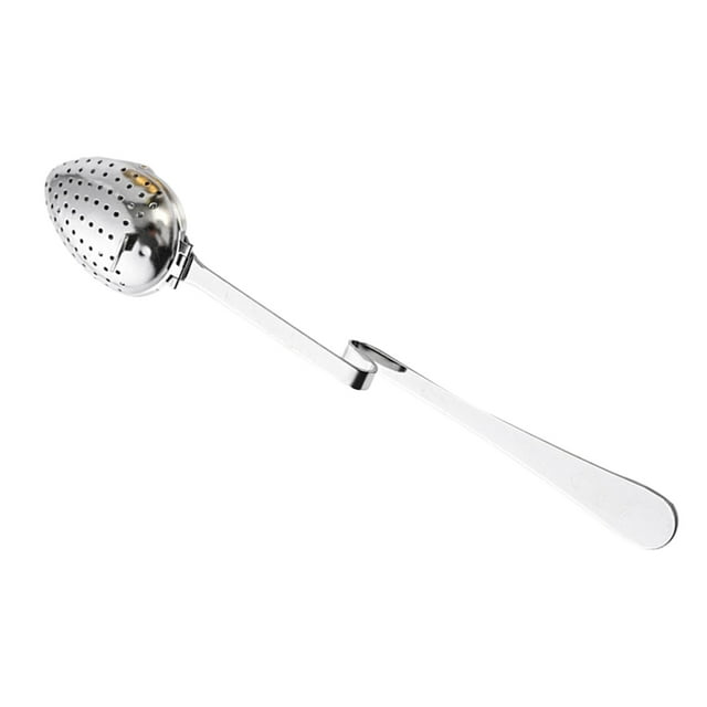 Binwennn Loose Tea Strainer Loose Tea Strainer Spoon Shaped Tea Strainers Loose Tea Strainers Tea Strainer With Long Handle For Loose Tea Reunion Tea Tasting With Family Kitchenware Divider Cutting