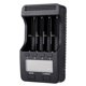 thumbnail image 5 of Cargador de Batería Falso Li-500 Cargador Inteligente Con 4 Ranuras para la Batería Pantalla Lcd para Ni-Mh Ni-Cd Li-ion Batterias Recargables, 5 of 7