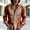 Brown, variant on Men's Long Sleeve Button Down Shirts Vintage Boho Floral Embroidery Shirt Bohemian Loose Collared Casual Beach Shirts for Daily Wear Pink L