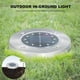 thumbnail image 4 of 4 piezas de focos de tierra LED solares para exteriores impermeables 12 LED, 4 of 8
