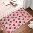 thumbnail image 4 of Uemuo Strawberries Printed Door Mat Indoor Doormat 16"x24",Front Back Door Mats Non Slip Entrance Rugs,Inside Doormats for Entryway, 4 of 9