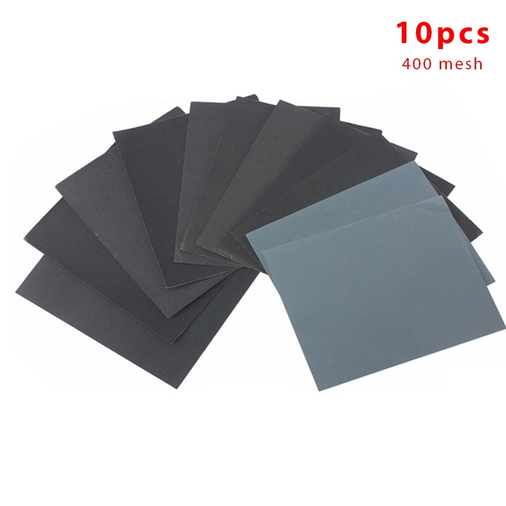 Car Sandpaper Automotive Sandpaper 10pcs 230x280mm Waterproof Screen