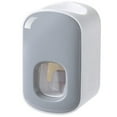 thumbnail image 1 of Clearance! Delayuji Fixing Clip Toothpaste Dispenser Wall Mounted for Bathroom Automatic Toothpaste Squeezer for Kids and Adult One Size White, 1 of 9