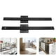 thumbnail image 1 of Riel Para Puerta Corredera, Corredera Para Puerta De Gabinete, 35 Mm De Ancho, 1 Par Galvanizado Para Gabinetes De TV, 1 of 7