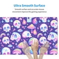 thumbnail image 4 of Pofeuu Skull mushroom colorful Print Mouse Pad,Rubber, Multipurpose Comfortable Waterproof Mousepad Desk Mat for Gamer Office Home, 4 of 8