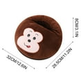 thumbnail image 2 of Apmemiss Clearance USB Foot Heated Warmer Slippers Portable Feet Warmers with Electric Heating Pad Removable and Washable Foot Warmer Warehouse Today, 2 of 5
