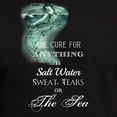 thumbnail image 3 of CafePress - The Mermaids Cure T Shirt - Men's Fitted T-Shirt, 3 of 4