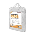 thumbnail image 2 of SupremePlus Knit T Shirt Rags for Cleaning 1 lb Bag of Rags Commercial Multipurpose Cotton Household Cleaning Cloths & Wipes, White, 9 Count, 2 of 8