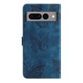 thumbnail image 2 of Compatible with Google Pixel 7 Pro Embossed Butterfly Case with Wallet and Kickstand Cover, 2 of 5