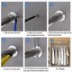 thumbnail image 3 of 4 X Closet Rod Bracket With Screws,closet Clamp Bracket,rob Clamp Flange Bracket,25mm Curtain Rod Bracket,closet Rod Bracket,stainless Steel Closet Ro, 3 of 5