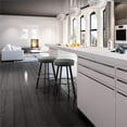 thumbnail image 2 of Amisco Swice 30.25" Polyester Swivel Bar Stool in Heather Light Gray/Black, 2 of 6