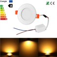 thumbnail image 3 of LED Down light Ultra Slim Dimmable store Flat Lens Recessed Ceiling Light Spotlight, 3 of 9