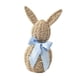 thumbnail image 4 of Conejito de Pascua trenzado, una adorable decoración hecha a mano para colocar en una mesa, en Azul, 4 of 9