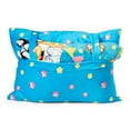 thumbnail image 4 of Bluey Party Pups Silk Touch Throw Blanket 50X60 inches with Plush Pocket Pillow 14X20 inches – Ultra Soft Plush Character Pillow for Kids, 4 of 6
