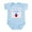 Sky Blue, variant on CafePress - I Was Born At Home Infant Bodysuit / Onesie - Baby Light Bodysuit, Size Newborn - 24 Months
