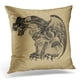 thumbnail image 1 of Funda de Almohada Aspecto Arpillera ABPHQTO Gargoyle 50x50 cm, 1 of 1
