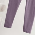 thumbnail image 3 of LYEAA Pajama Pants Women Plus Size Soft Warm Winter High Waisted Home Loungewear Causal Solid Long Sleep Pants Comfortable Sleepwear Bottoms Purple 2XL, 3 of 8