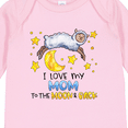 thumbnail image 4 of Inktastic I Love My Mom to the Moon and Back Cute Sheep Boys or Girls Long Sleeve Baby Bodysuit, 4 of 5