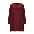 thumbnail image 4 of WDDDD Women's Long Sleeve Flowy Nightgown Sleepshirt M, 4 of 7