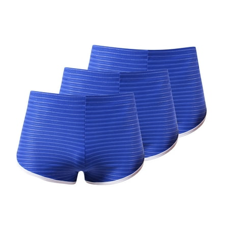 

Clearance Underwear! MIARHB Men s Boxers Soft Sexy Breathable Blue XXL