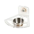 thumbnail image 4 of Comedero para pájaros colgante, accesorios para jaulas, fácil de limpiar, práctico contenedor de alimentos. Estilo A, 4 of 9