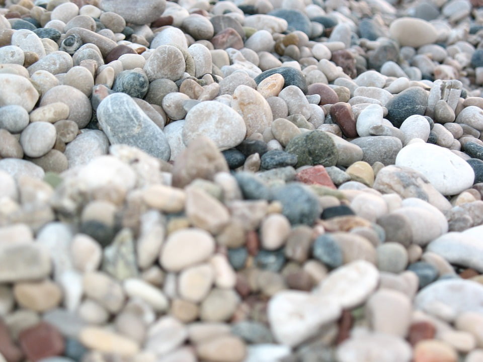 Камушки каменный пер 12 бабаево фото Stones Beach Pebbles-11 Inch By 17 Inch Laminated Poster With Bright Colors And 