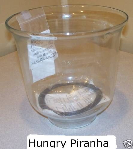 MHP Everglow Gas Light Glass Chimney Cover CHM