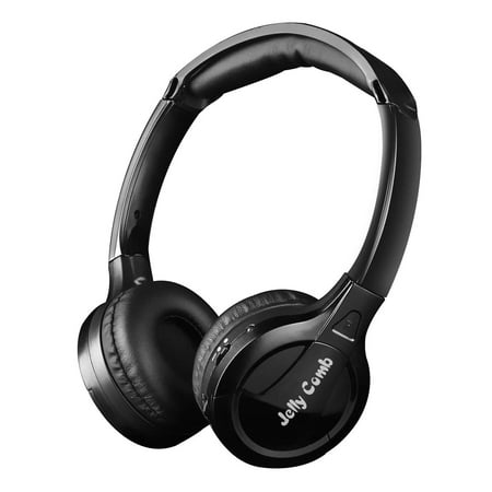 - Jelly Comb TV Listener Wireless Over-ear Stereo TV Headphones Rechargeable with Transmitter for TV Watching CD FM Radio PC MP3 DVD Cell Phone Laptop