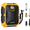 Yellow, variant on AstroAI Portable Tire Inflator, 150 PSI Air Compressor Tire Pump, Emergency LED Light, Automatic Shutoff Car Air Pump, Compact Tire Pump Fast Inflation for Cars, 12V DC
