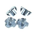 thumbnail image 1 of Tuercas para persianas T-Nut Odinest M10 x 12 mm, 4 puntas, paquete de 30, 1 of 7