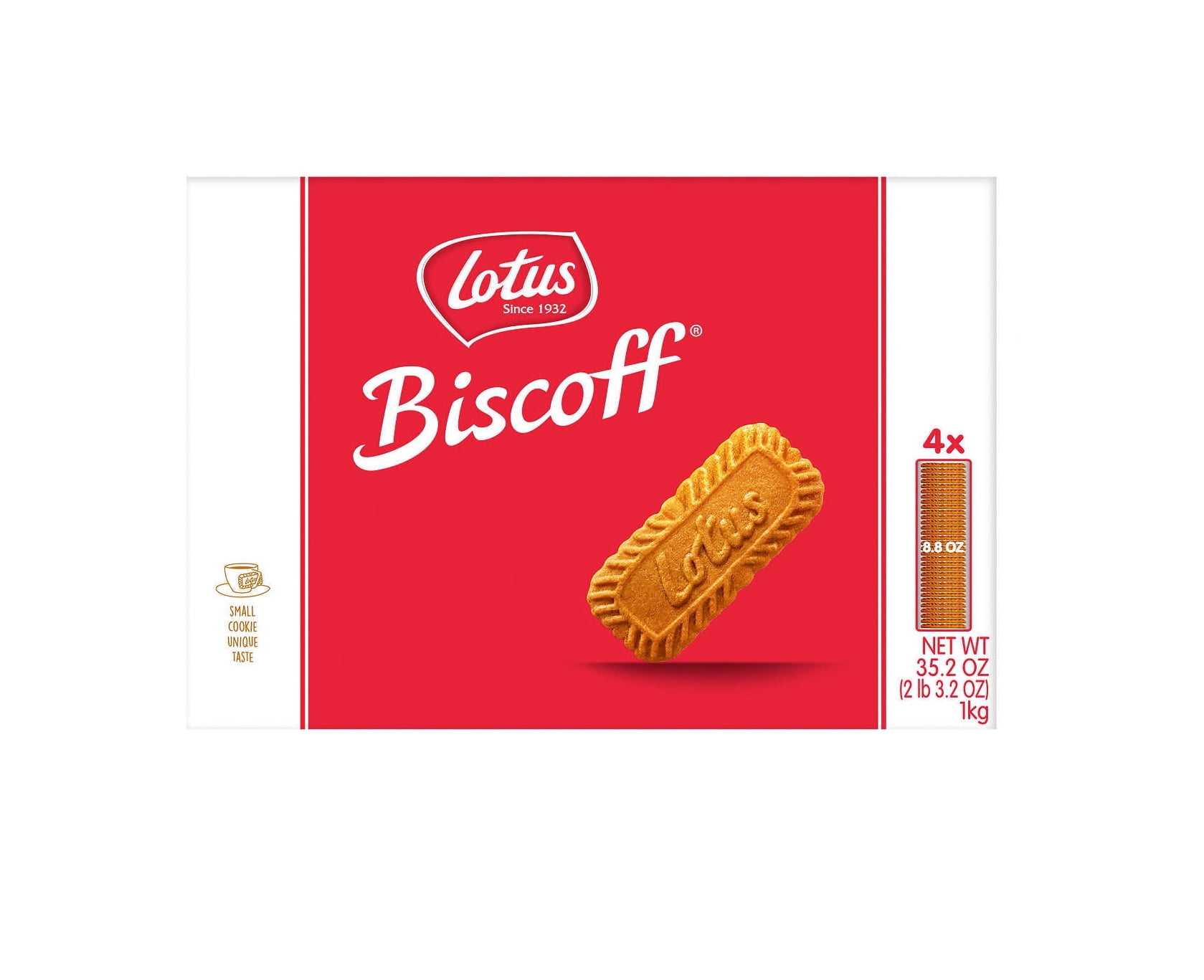 Lotus Biscoff Cookies, 8.8 oz, 4count