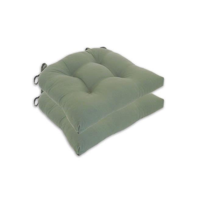 Color Olive 16 x 15 x 3 inches Arlee Micro Fiber Reversible Chair Pad 