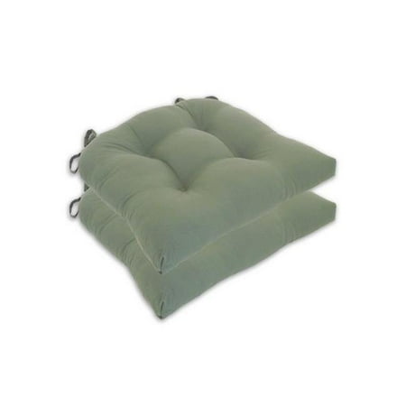 

Arlee Micro Suede 16 x 16 in. Tieback Chair Pad - Set of 4