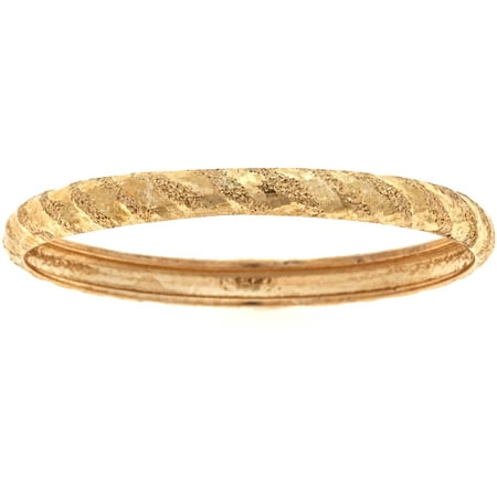 10kt Solid Yellow Gold Thumb Ring In A Diamond-Cut
