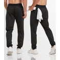 thumbnail image 7 of Potopok 3 Pack Sweatpants for Men Tapered Mens Joggers Pants with Zip Pockets Slim Fit Running Gym Sweat Pants Gifts for Men, 7 of 7