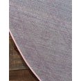 thumbnail image 4 of Unique Loom Bromley Traditional Border Rug 8' x 8' Round Pink/Ivory, 4 of 18