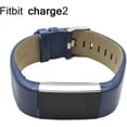 thumbnail image 4 of Tianle Leather Replacement Compatible With Fitbit Charge 2 Bands - Charge2 Genuine Leather Wristband Replacement Accessory Bracelet Metal Band Compatible With Fitbit Charge 2 (Blue), 4 of 7