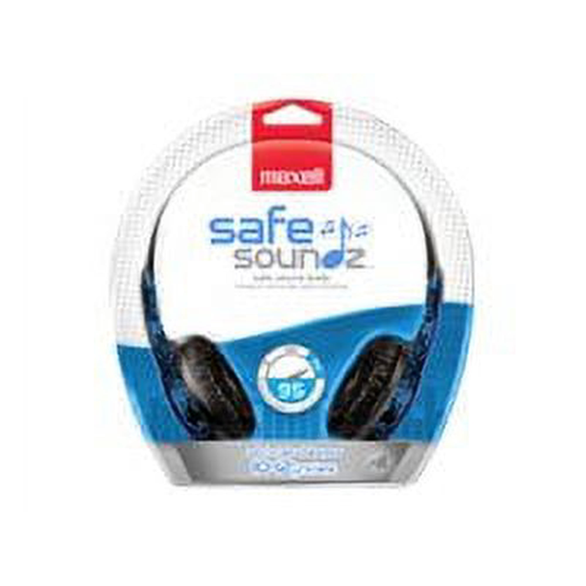Maxell Safe Soundz Over-Ear Headphones Blue