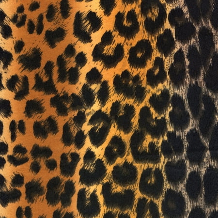 Printz Felt 9"X12"-Brown Leopard, Pk 24, Kunin