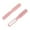 Pink, variant on Compact Foldable Hair Brush Travel Comb for Thick Curly Hair Portable Pocket Hair Tool for Women and Children Long Hair Ideal for Car and Outdoor Use
