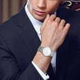 thumbnail image 6 of Mesh Strap Quartz Watch Men's Watch Unisex Fashion Quartz Watch Versatile Men's Daily Watch Stop Timer Wrist Watch for Mom Men Sports Watch Mens Durable Watch Watched Woman Gw-m5610-1 Vintage Watch, 6 of 8