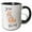 Black/White, variant on 3drose, Zero Fox Given Winter, 11oz Mug
