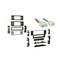 Fits Nissan Hardbody Pickup 1986-1994 Single DIN Harness Radio Dash Kit