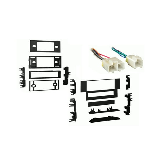 Fits Nissan Hardbody Pickup 1986-1994 Single DIN Harness Radio Dash Kit