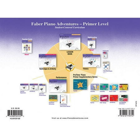 Hal Leonard - Faber Piano Adventures Primer Level Instructional Book - Multi