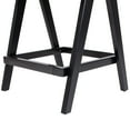 thumbnail image 6 of Jennifer Taylor Home Milan 25.5" Modern Resin Webbing Back Bar Stool with Arms, Set of 3, Ebony Black Boucle, 6 of 9