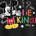 thumbnail image 3 of Disney - Mickey Mouse - Be Kind - Juniors Cropped Pullover Hoodie, 3 of 5