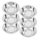 thumbnail image 3 of Salad Mixing Bowl Stainless Steel Condiment Holding Cooking Meal Serving Professional Chefs 6Pcs, 3 of 5