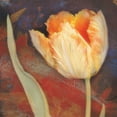 thumbnail image 2 of Melious, Amy 26x26 Gold Ornate Wood Framed with Double Matting Museum Art Print Titled - Dusk Tulip II, 2 of 4