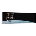 thumbnail image 1 of ARTCANVAS International Space Station Docked Space Shuttle Endeavour Canvas Art Print - Size: 36" x 12" (0.75" Deep), 1 of 9